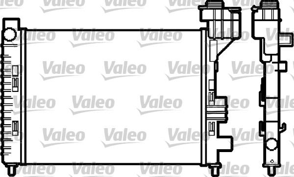 VALEO 732588 Radiatore, Raffreddamento motore