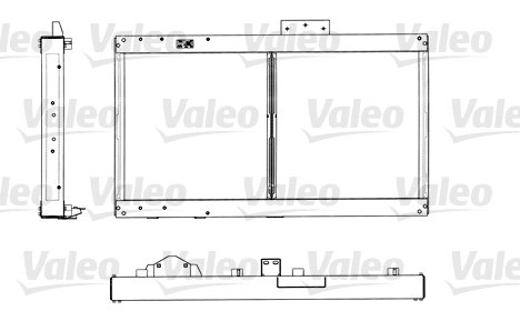 VALEO 733480 Radiatore, Raffreddamento motore-Radiatore, Raffreddamento motore-Ricambi Euro