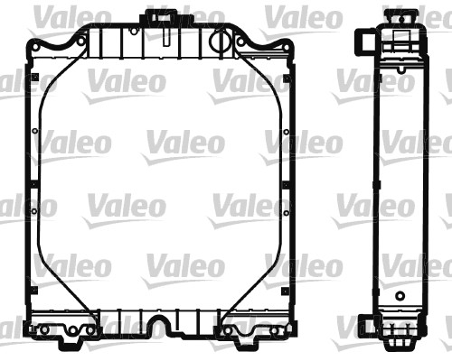 Radiator, engine cooling