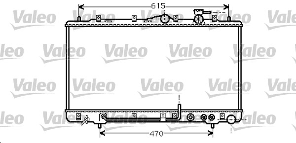 VALEO 734261 Radiatore,...