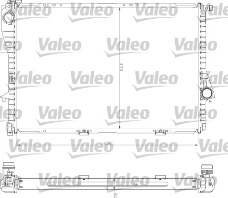 VALEO 734277 Radiatore, Raffreddamento motore