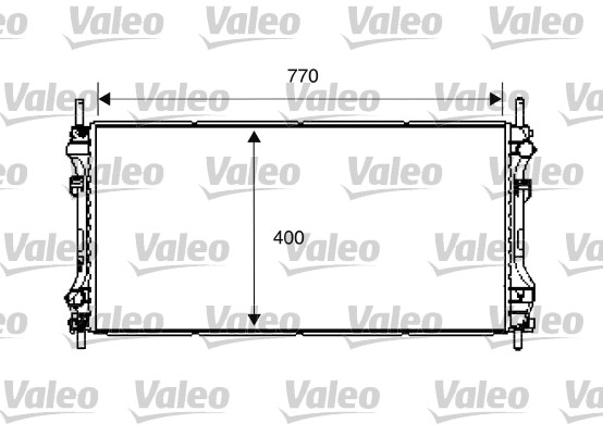 VALEO 734292 Radiatore,...