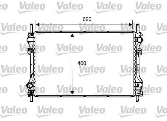 VALEO 734293 Radiatore,...