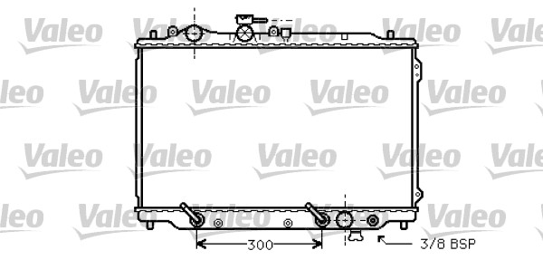 VALEO 734581 Radiatore, Raffreddamento motore