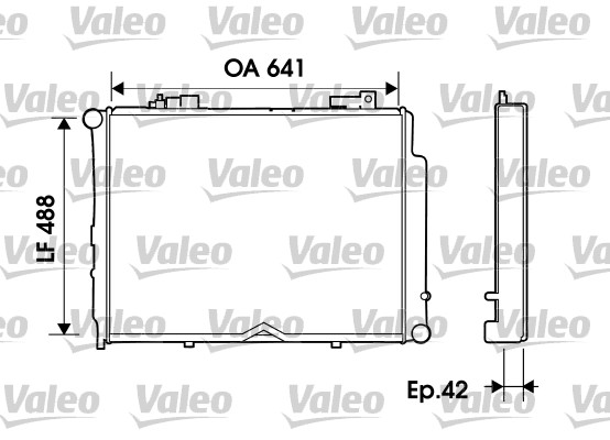 Radiator, engine cooling