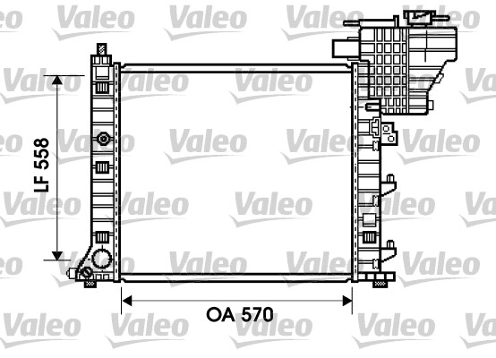 Radiator, engine cooling