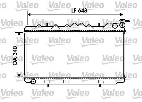 Radiator, engine cooling