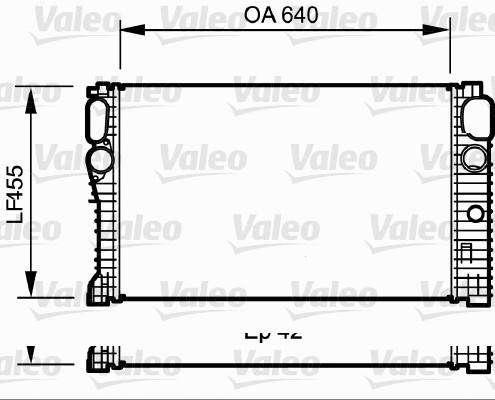Radiator, engine cooling