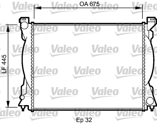 Radiator, engine cooling