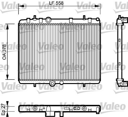Radiator, engine cooling