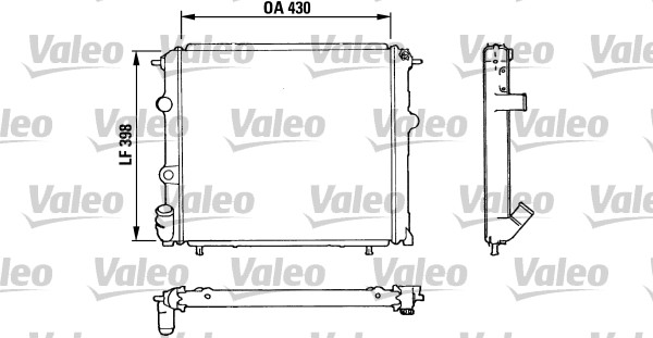 VALEO 810914 Radiatore,...