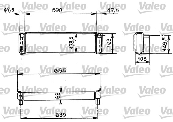 Radiator, engine cooling