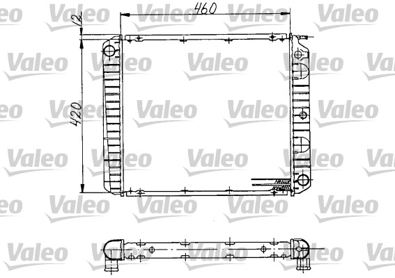 VALEO 810970 Radiatore,...