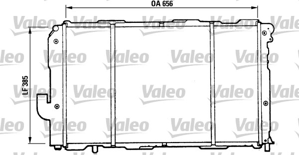 VALEO 810990 Radiatore,...