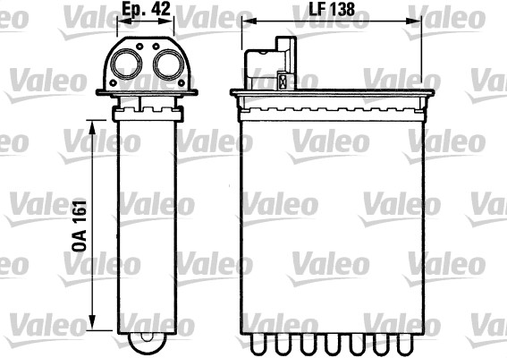 VALEO 812028 Vymenik tepla,...