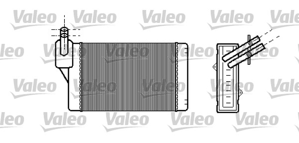 VALEO 812030 Scambiatore calore, Riscaldamento abitacolo-Scambiatore calore, Riscaldamento abitacolo-Ricambi Euro