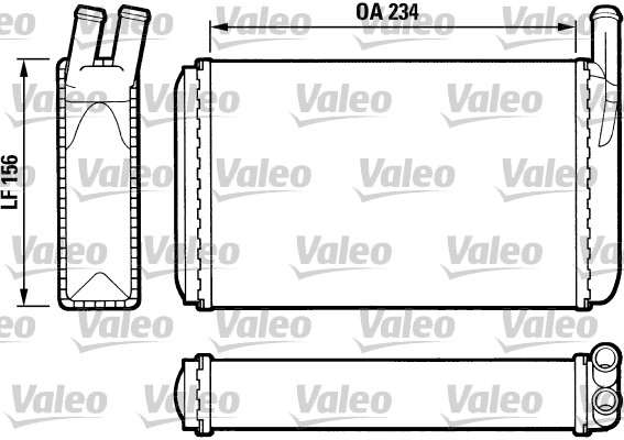 VALEO 812034 Scambiatore...