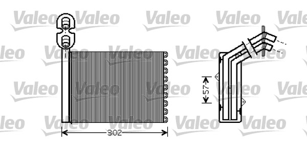 VALEO 812324 Scambiatore calore, Riscaldamento abitacolo