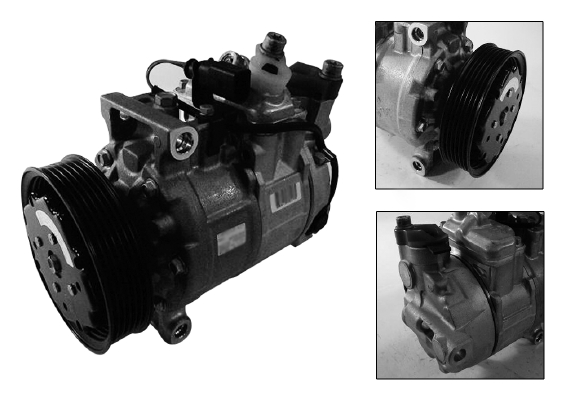 Compressor, air conditioning