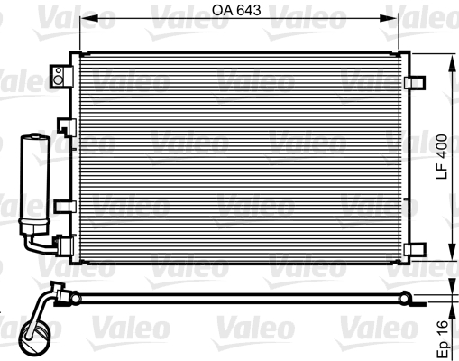 VALEO 814008 Condensator,...