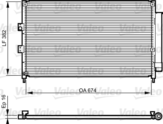 VALEO 814217 кондензатор,...