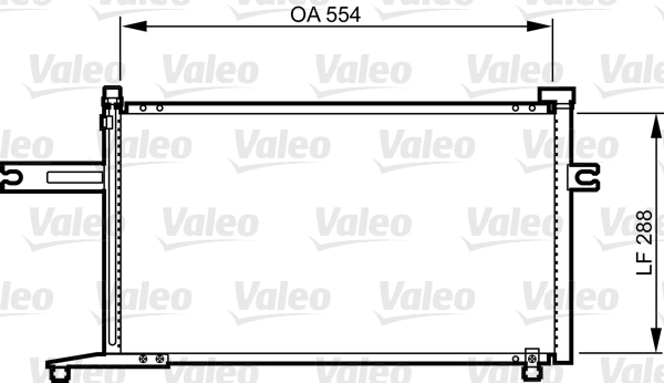 VALEO 814300 Condensatore, Climatizzatore