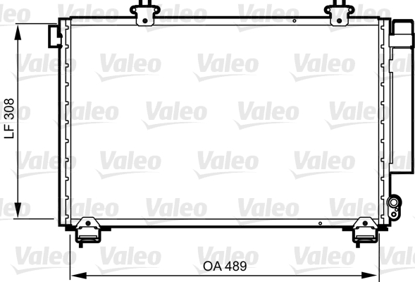 VALEO 814307 Condensatore, Climatizzatore