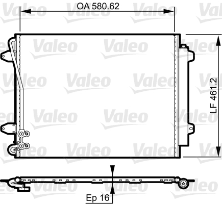 Condenser, air conditioning