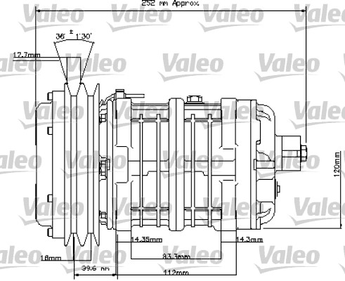 VALEO 815846 Compressore, Climatizzatore-Compressore, Climatizzatore-Ricambi Euro