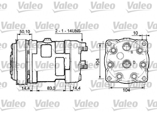 Compressor, air conditioning