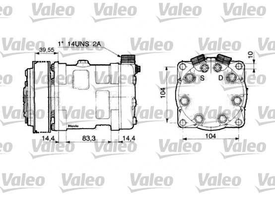 Compressor, air conditioning