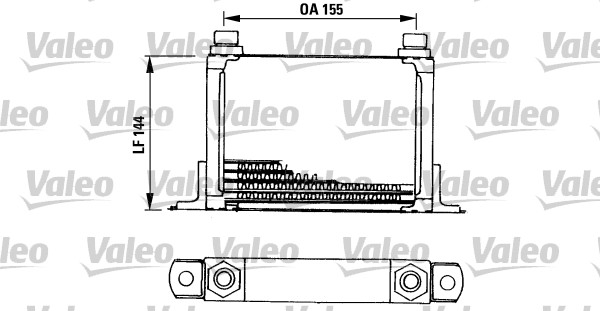 VALEO 816666 Radiatore...