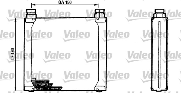 VALEO 816748 Radiatore...