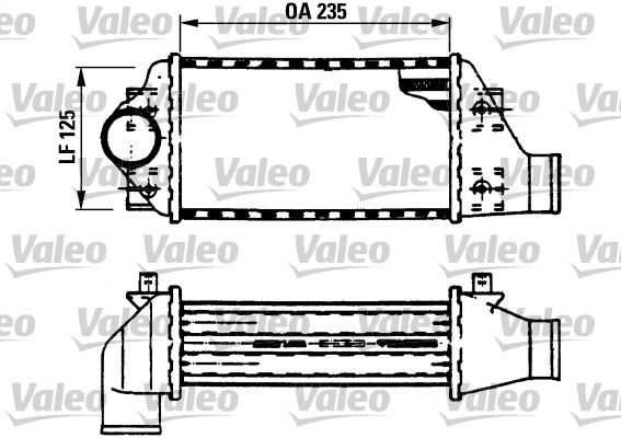 VALEO 816764 Intercooler