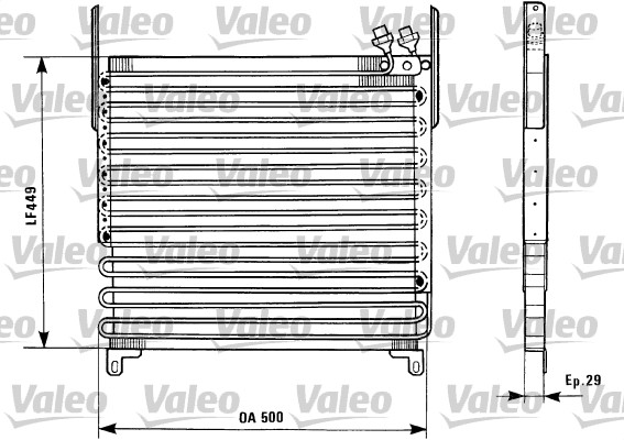 Condenser, air conditioning