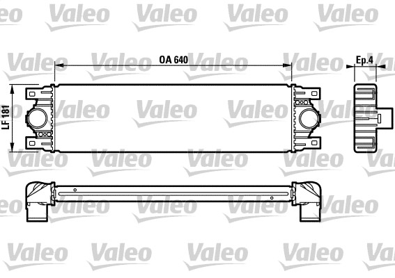 VALEO 817115 Intercooler