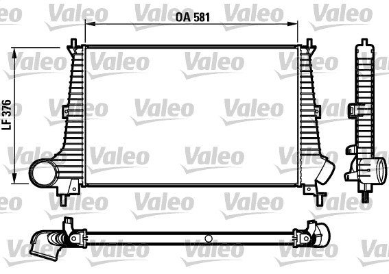 VALEO 817275 Intercooler-Intercooler-Ricambi Euro