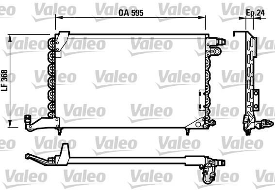 Condenser, air conditioning