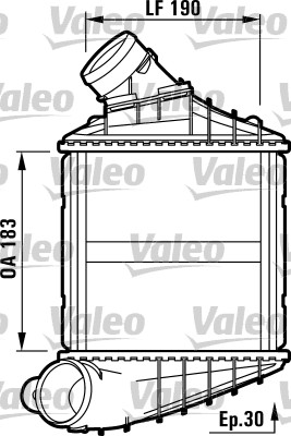 VALEO 817459 Intercooler