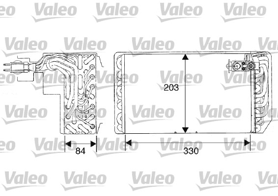 VALEO 817467 Evaporatore, Climatizzatore