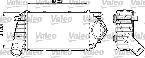 VALEO 817486 Intercooler