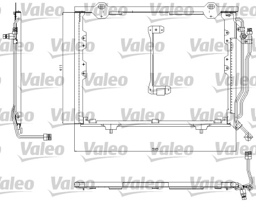 VALEO 817492 Condensatore, Climatizzatore