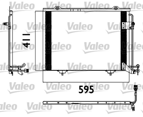 VALEO 817562 Condensatore, Climatizzatore-Condensatore, Climatizzatore-Ricambi Euro