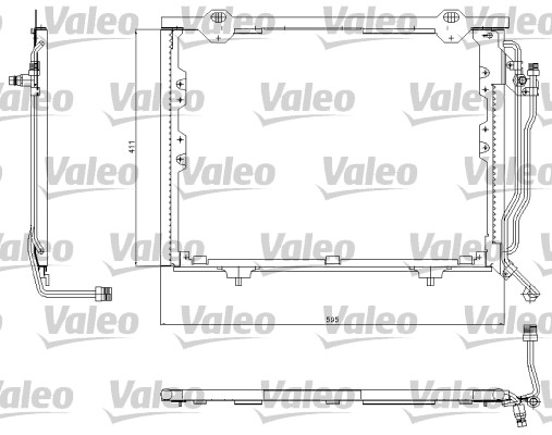 VALEO 817563 Condensatore,...