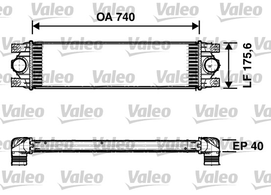 VALEO 817637 Intercooler-Intercooler-Ricambi Euro