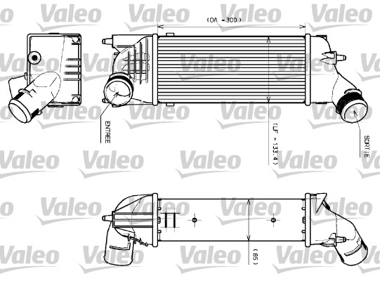VALEO 817639 Intercooler