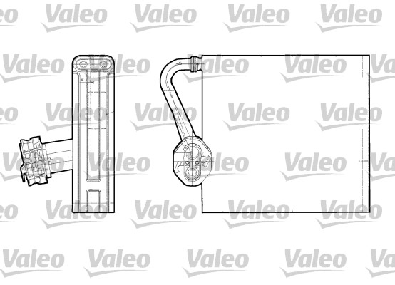 VALEO 817709 Evaporatore, Climatizzatore-Evaporatore, Climatizzatore-Ricambi Euro