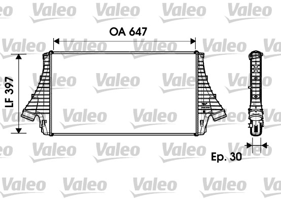 VALEO 817729 Intercooler-Intercooler-Ricambi Euro