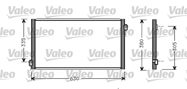 VALEO 817783 Condensatore, Climatizzatore-Condensatore, Climatizzatore-Ricambi Euro