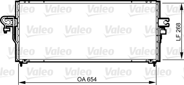 VALEO 817794 Condensatore, Climatizzatore-Condensatore, Climatizzatore-Ricambi Euro